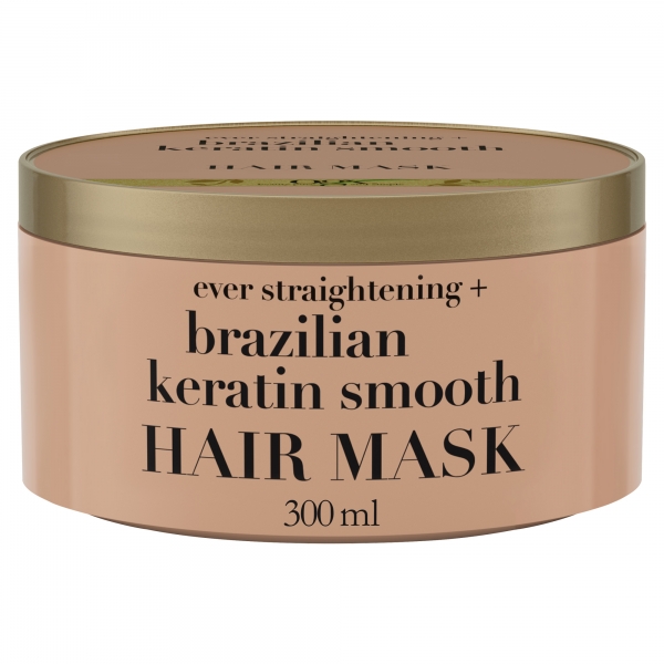 OGX Brazilian Keratin Smooth Moisturising Hair Mask 300ml