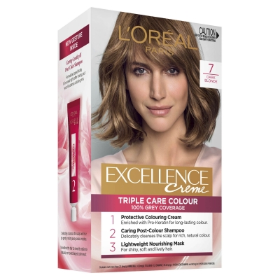 L'Oreal Excellence Creme Permanent Hair Colour Dark Blonde #7