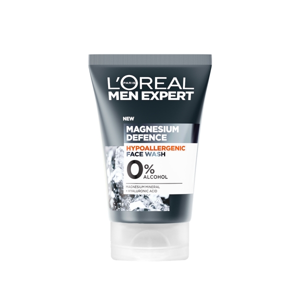 L'Oreal Paris Men Expert Magnesium Defence Cleansing Face Wash 100ml