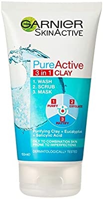 Garnier Pure Active Clay 3 In 1 150ml