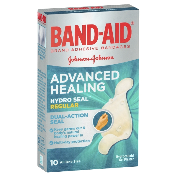 Band-Aid Advanced Healing Gel Plasters 10 Pack
