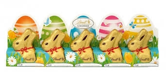 Lindt Gold Bunny 5 Pack 50g