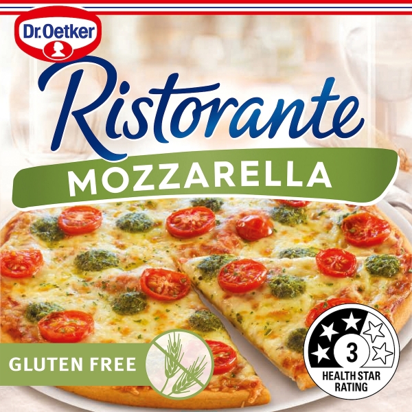 Dr Oetker Ristorante Mozzarella Pizza Gluten Free 370g