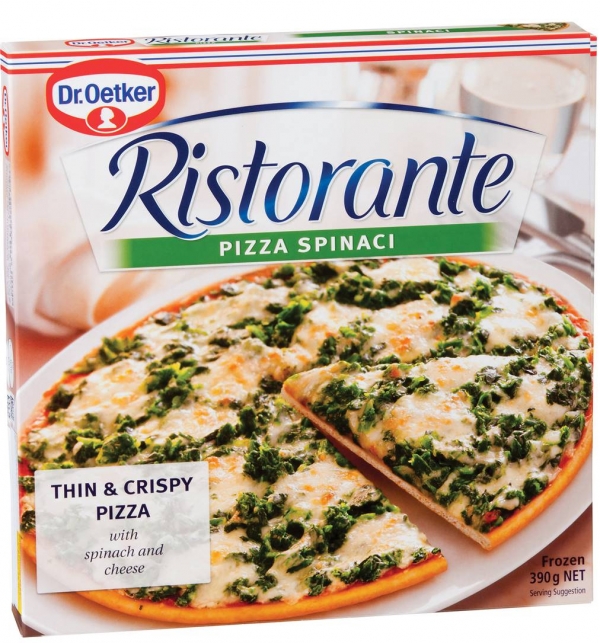 Dr Oetker Ristorante Pizza Spinach 390g