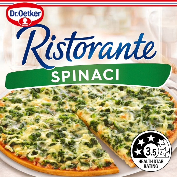 Dr Oetker Ristorante Pizza Spinach 390g