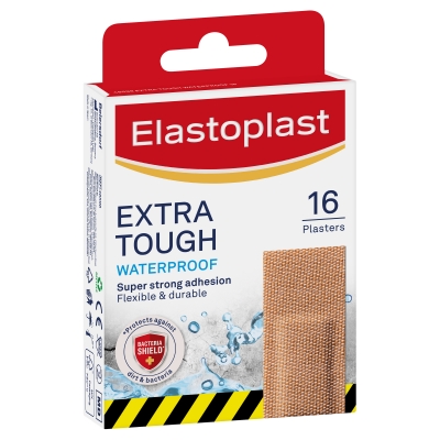Elastoplast Extra Tough Waterproof 16 Plasters 