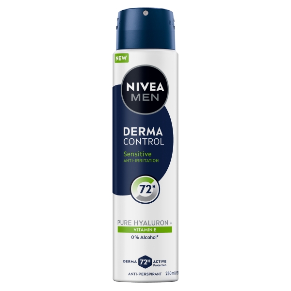 Nivea Anti Perspirant Aerosol Men Derma Control 250ml 