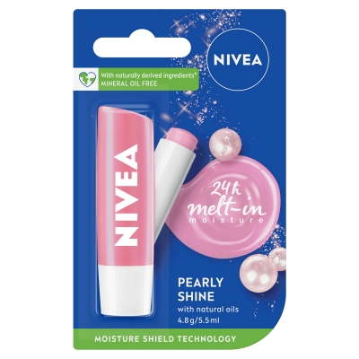 Nivea Lip Balm Pearly Shine 4.8g