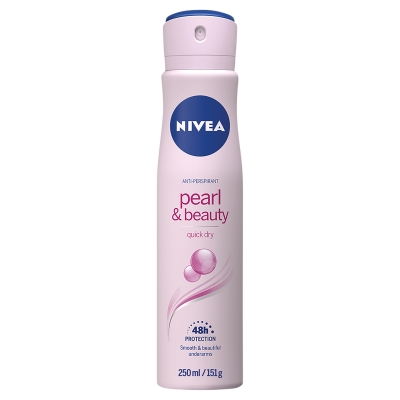 Nivea Deodorant Aerosol Women Pearl & Beauty 250ml
