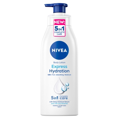 Nivea Body Lotion Express Hydration Pump 400ml