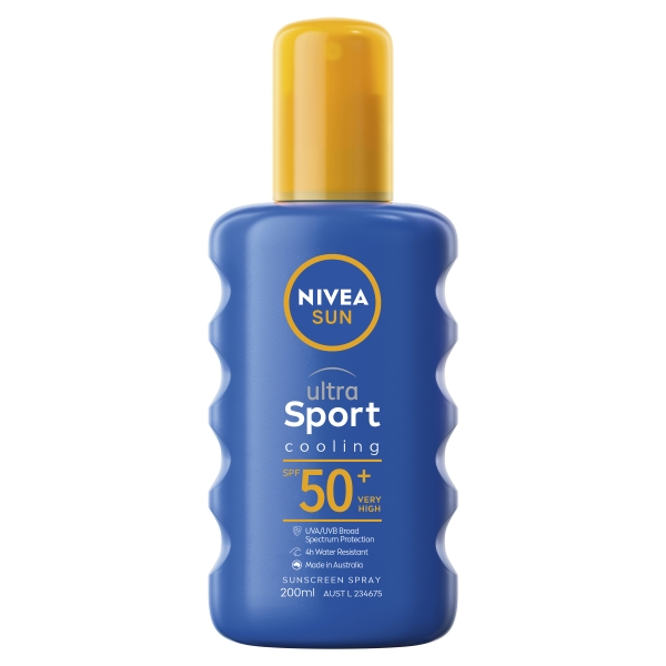 Nivea Sunscreen Ultra Sport Spray SPF 50+ 200ml