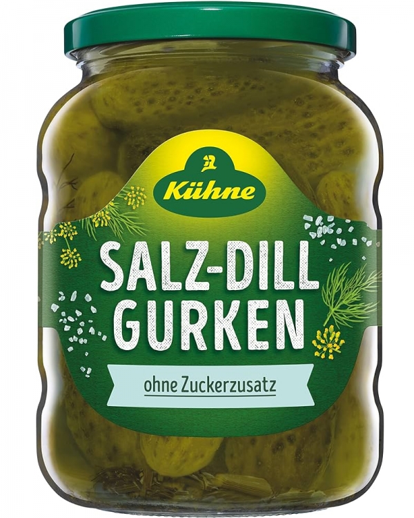 Kuehne Gherkin Salted Dill 720ml