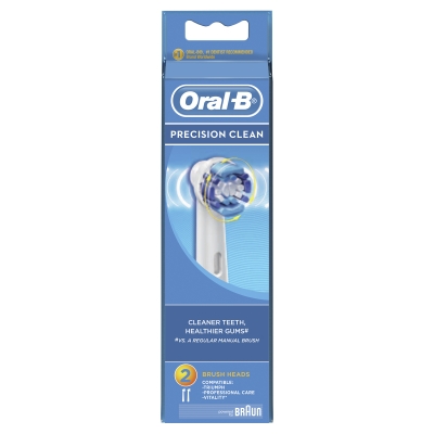 Oral B Brush Heads Precision Clean 2 Pack
