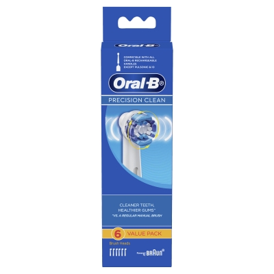 Oral B Brush Heads Precision Clean 6 Pack