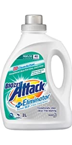 Biozet Attack Laundry Liquid Plus Eliminator 2lt