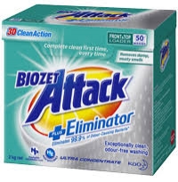Biozet Attack Laundry Powder Eliminator 2kg