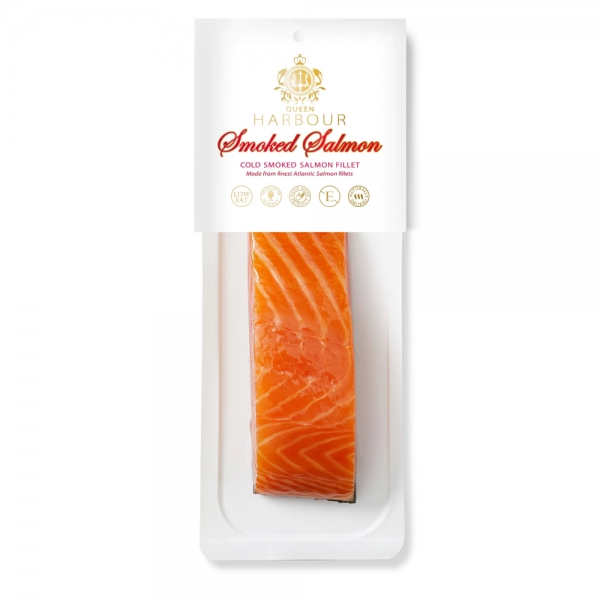 Queen Harbour Cold Smoked Salmon Chunk 150g