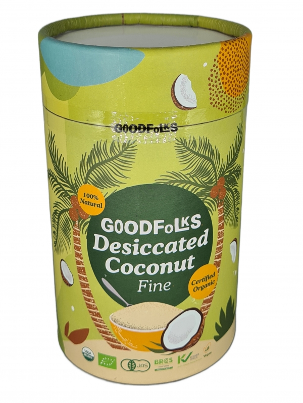 Good Folks Organic Desiccated Coconut Fine 400g