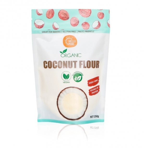 Hello Pure Organic Coconut Flour 250g