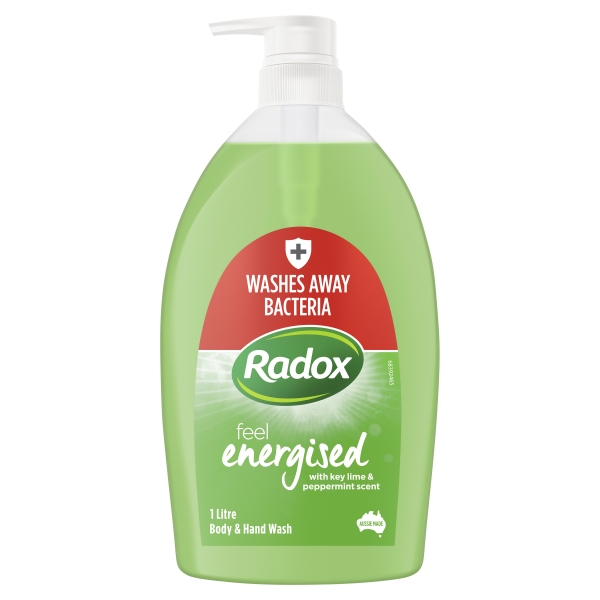 Radox Shower Gel Energised 1lt