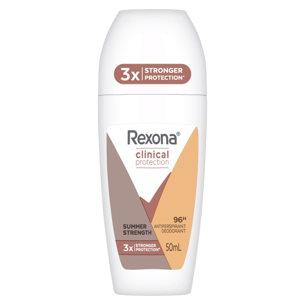 Rexona Anti Perspirant Roll On Clinical Protection Summer Strength 50ml