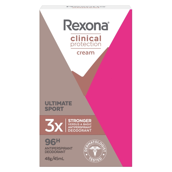 Rexona Anti Perspirant Clinical Protection Cream Ultimate Sport 45ml