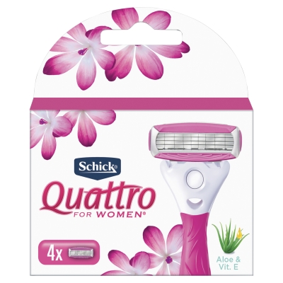 Schick Quattro Women Cartridges 4 Pack