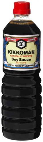 Kikkoman Naturally Brewed Soy Sauce 1lt