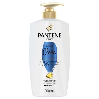 Pantene Shampoo Classic Clean 900ml