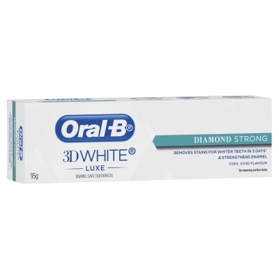 Oral B Toothpaste 3D White Luxe Diamond Strong 95g