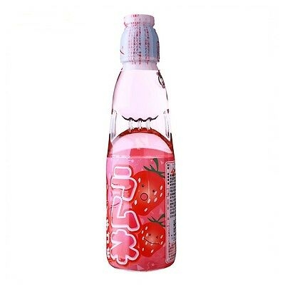 Ramune Soda Strawberry Flavour 200ml
