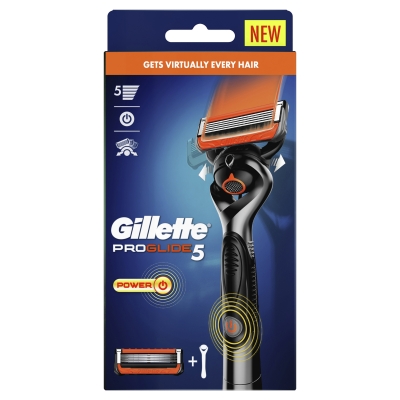 Gillette Proglide Power Flexball Razor + 1 Cartridge