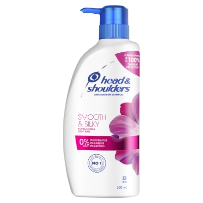 Head & Shoulders Anti-Dandruff Shampoo Smooth & Silky 660ml