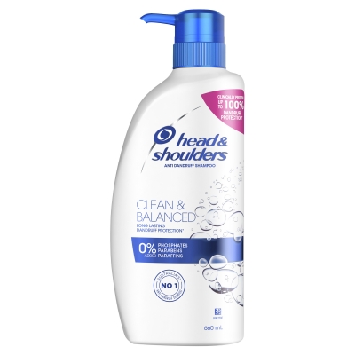 Head & Shoulders Anti-Dandruff Shampoo Clean & Balanced 660ml