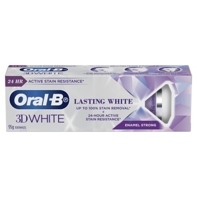 Oral B Toothpaste 3D White Enamel Strong 95g