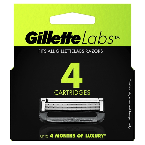 GilletteLabs Razor Blade Refills 4 Pack