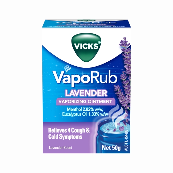 Vicks VapoRub Ointment Lavender 50g