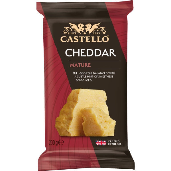 Castello Mature Cheddar Cheese 200g