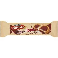 McVities Digestives Milk Choc Top 100g
