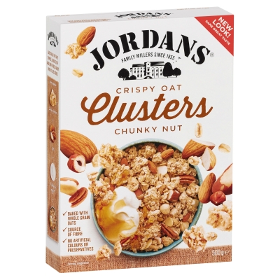 Jordans Crispy Oat Clusters Chunky Nut 500g