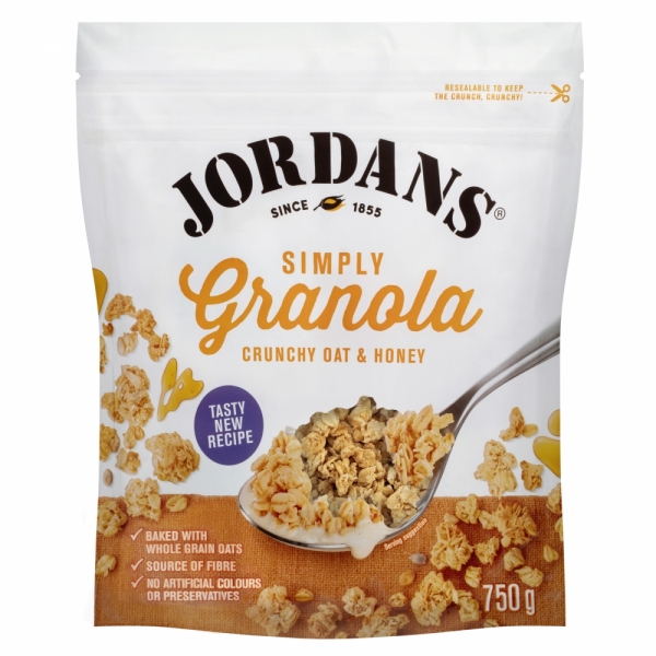 Jordans Simply Granola Crunchy Oat & Honey 750g