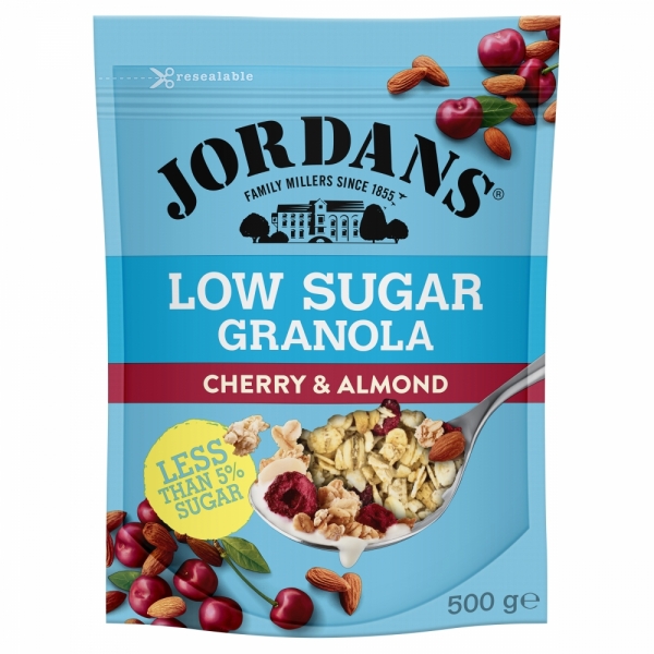 Jordans Granola Low Sugar Cherry & Almond 500g