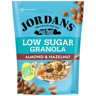 Jordans Low Sugar Granola Almond & Hazelnut 500g