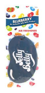 Jelly Belly Hanging Car Freshener Blueberry