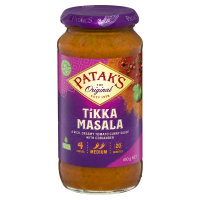 Patak's Simmer Sauce Tikka Masala 450g
