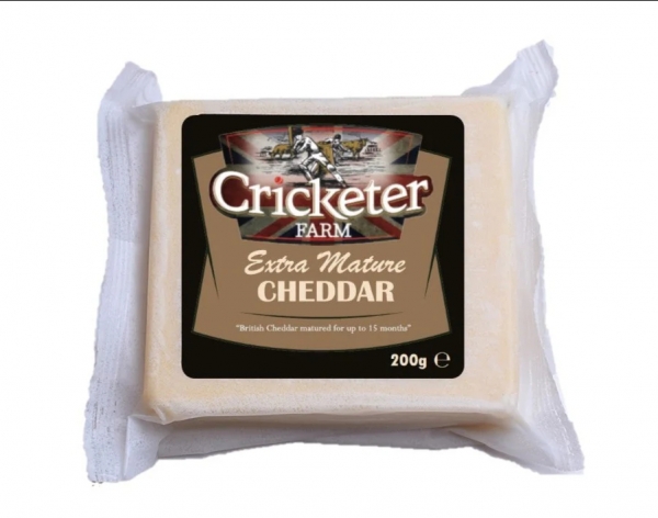 Cricketer Farm Extra Mature Cheddar 200g
