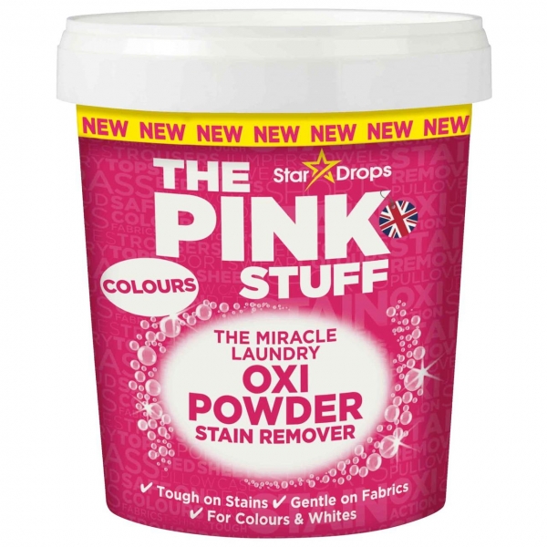 The Pink Stuff Oxi Powder Stain Remover Colours 1kg