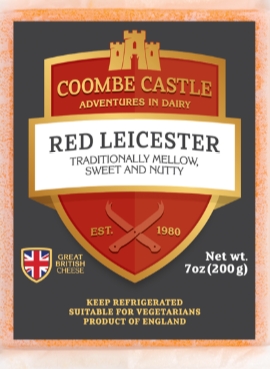 Coombe Castle Red Leicester 200g