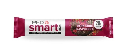 PhD Smart Protein Bar Dark Choco Raspberry 64g