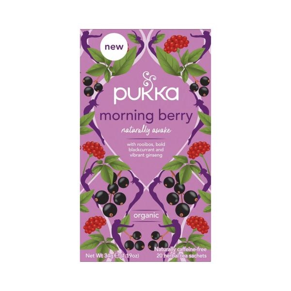 Pukka Organic Tea Bags Morning Berry 20 Pack
